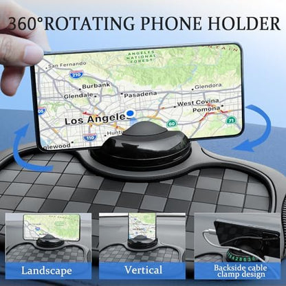 Multifunctional Anti Slip Mat for Car Dashboard Phone Holder Universal - Image 3