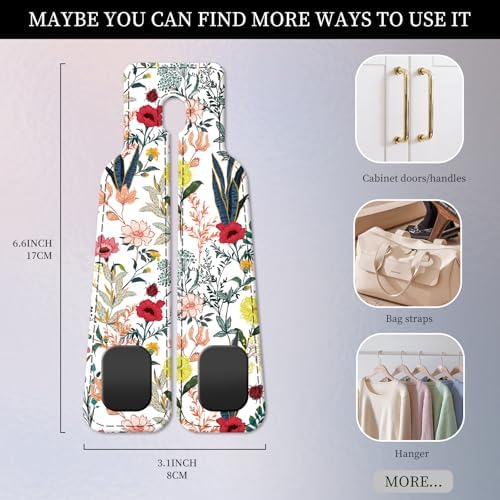 PU Leather Car Seat Hook, Storage Headrest Hanger, Cute Car Backseat Organizer - Image 4