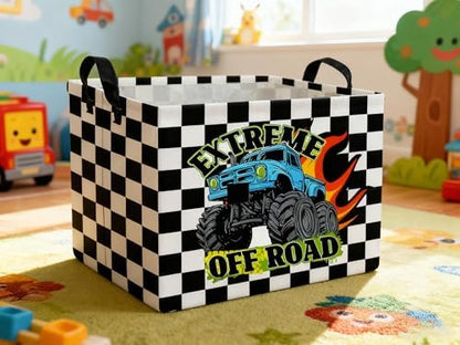 Rectangle Car Basket Cute Storage Bin Fish Box - Image 3