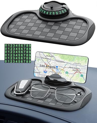Multifunctional Anti Slip Mat for Car Dashboard Phone Holder Universal by Yunvolx