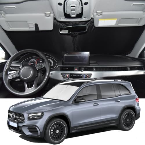 Windshield Sunshade for Mercedes Benz GLB 2020-2025 2026 Sun Shade by ZOIBVCARSUNSHADE