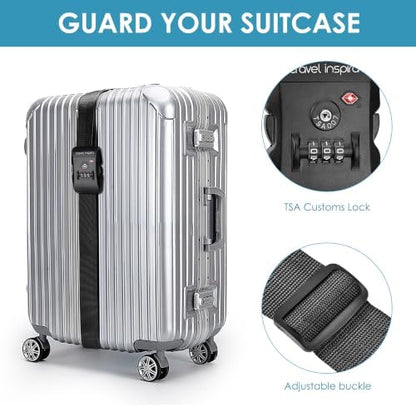 Travel Inspira 2 Pack Luggage Straps - Image 2