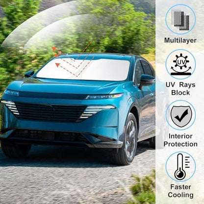 Windshield Sun Shade for 2025 2026 Nissan Murano Accessories - Image 2