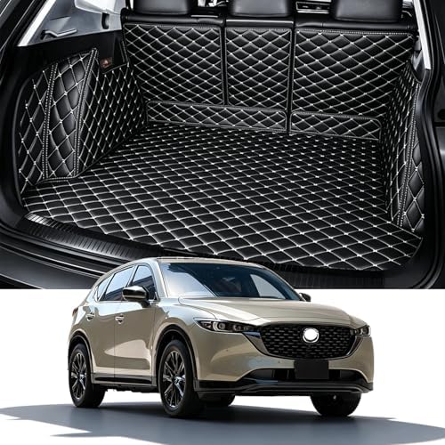 Trunk Mat Compatible with 2017-2025 Mazda CX-5 Cargo Mat Full Coverage Cargo by Unknown