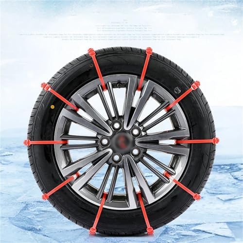20PCS Portable Ties Zip Tie For Car Tyre Snow Mud Anti-skid Chain Belt Winter - Image 5