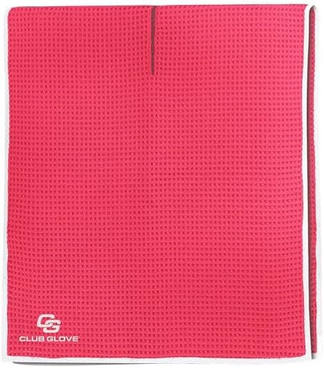 Club Glove Golf Microfiber Caddie Towel Pink/White by Club+Glove