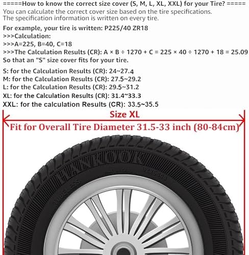 Spare Tire Cover for Toyota Prado Land Cruiser, for Jeep Gladiator - Image 2