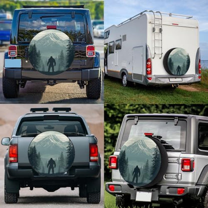 Bigfoot Spare Tire Cover 14in Spare Wheel Covers Tire Storage Cover - Image 6