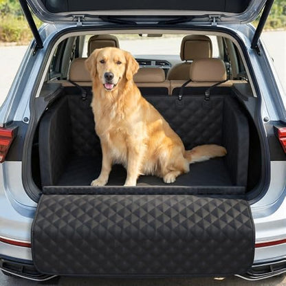 Pecute SUV Cargo Liner for Dogs, Water Resistan Pet Trunk Cover by pecute