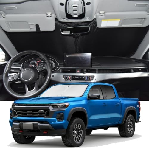Windshield Sunshade for Chevy Colorado 2023-2026 Sun Shade by ZOIBVCARSUNSHADE