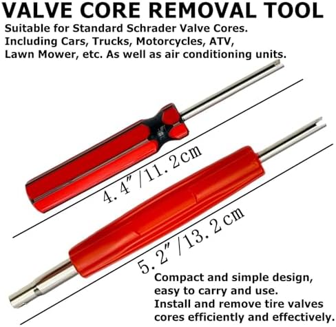 102Pcs Valve Core Removal Tool Set, Premium TPMS Safe, Bike and Bicycle - Image 3