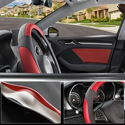 SEG Direct Car Steering Wheel Cover - Image 3