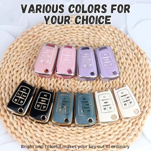 for Chevy Key Fob Cover, Premium Soft TPU Full Protection Key Cover - Image 6
