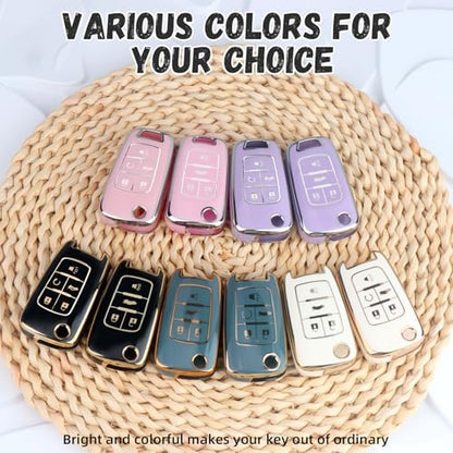 for Chevy Key Fob Cover, Premium Soft TPU Full Protection Key Cover - Image 6