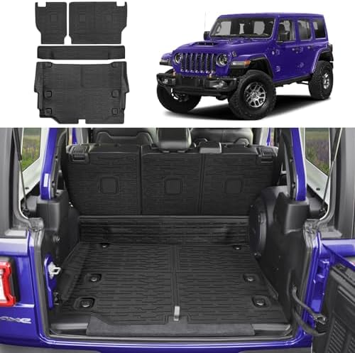 Cargo Mat with Seat Back Cover Fit by Utiiy