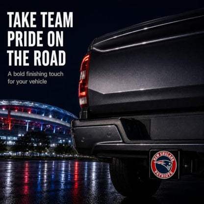 New England Patriots Trailer Hitch Cover - Image 6