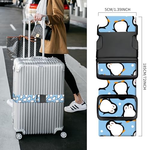 Luggage Straps for Suitcases, Heavy Duty Travel Belt - Image 3
