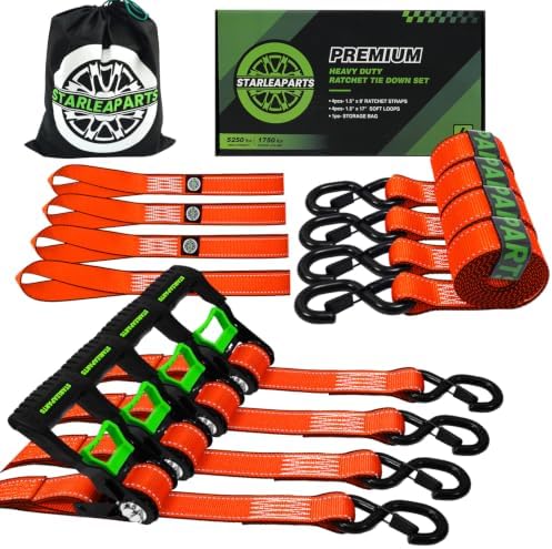 Motorcycle Tie Down Straps by STARLEAPARTS