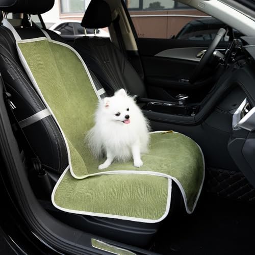 FUNNY FUZZY Dog Car Seat Cover for Front Seat, Dog Seat Cove Waterproof by FUNNYFUZZY