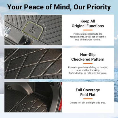 powoq Cargo Mat Backrest Mats Compatible - Image 6