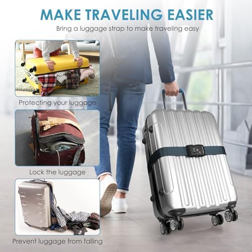 Travel Inspira Heavy Duty Luggage Straps - Image 5