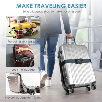 Travel Inspira Heavy Duty Luggage Straps - Image 5