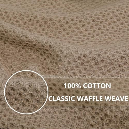 Homaxy 100% Cotton Waffle Weave Kitchen Dish Towels 24-Pack - Image 2