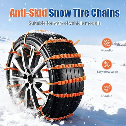 Universal Anti-Skid Snow Tire Chains, 2026 New Emergency Traction Cables - Image 6
