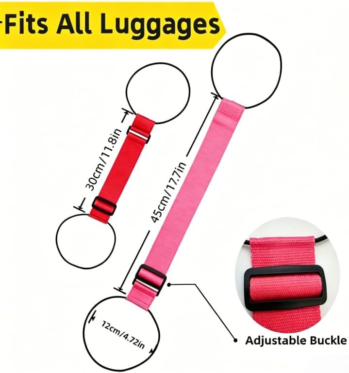 Adjustable Luggage Straps - Image 2
