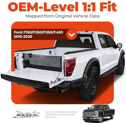 3-Layer Cargo Net for Ford F150/F-250/F-350/F-450 2015-2026, Zoned Storage - Image 3