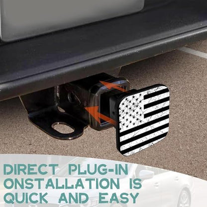 Trailer Hitch Cover, American Flag Tow Hitch Cover - Image 6