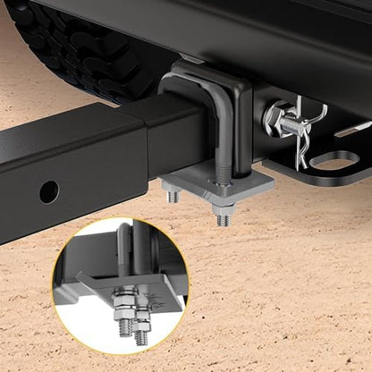 Nilight Trailer Hitch Tightener Anti-Rattle Grey U-Bolt - Image 7
