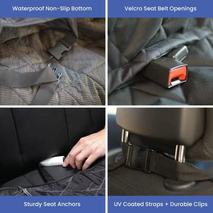 4Knines Dog Rear Seat Cover for Fold Down Seats - Image 6