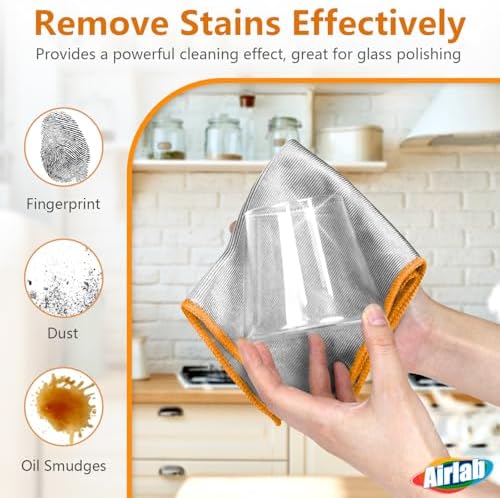 Airlab Glass Polishing Streak Free Miracle Cleaning Cloth - Image 2