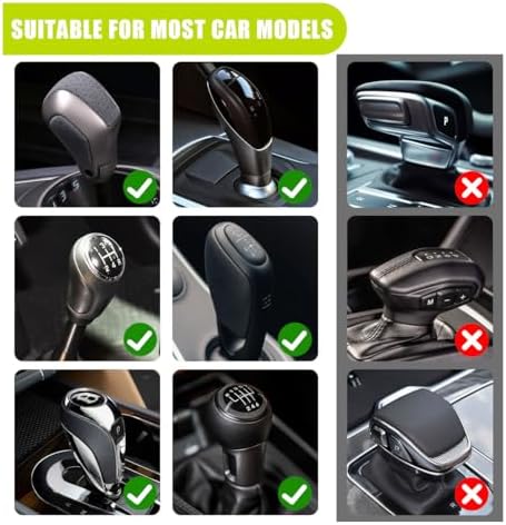 JOYCOURT Car Gear Shift Hoodie Auto Shifter Knob Cover - Image 3