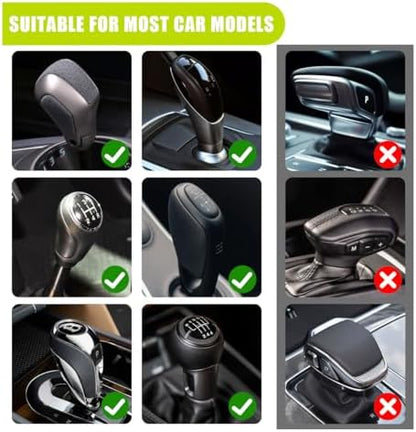 JOYCOURT Car Gear Shift Hoodie Auto Shifter Knob Cover - Image 3