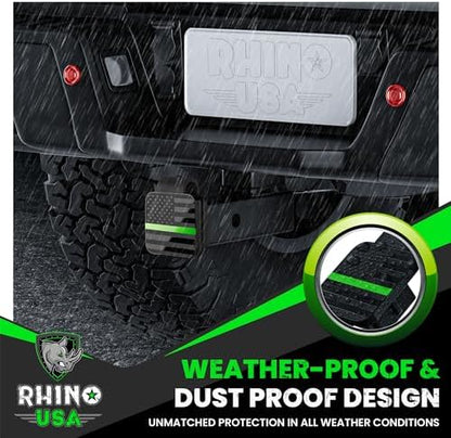 Rhino USA American Flag Trailer Hitch Cover - Image 6
