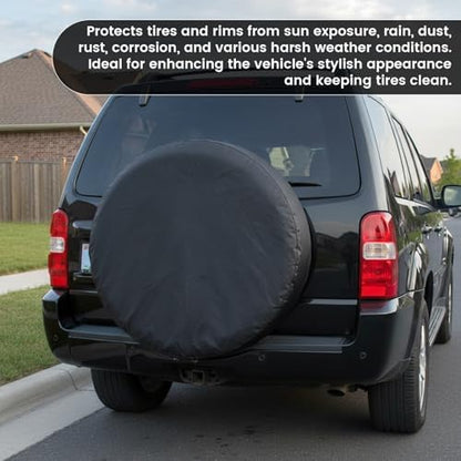 Car Spare Tire Cover, Waterproof Vehicle Spare Wheel Cover Protectors Dustproof - Image 7