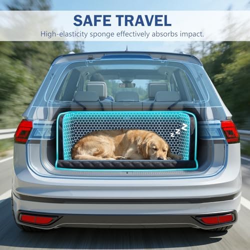 Pecute SUV Cargo Liner for Dogs, Water Resistan Pet Trunk Cover - Image 2