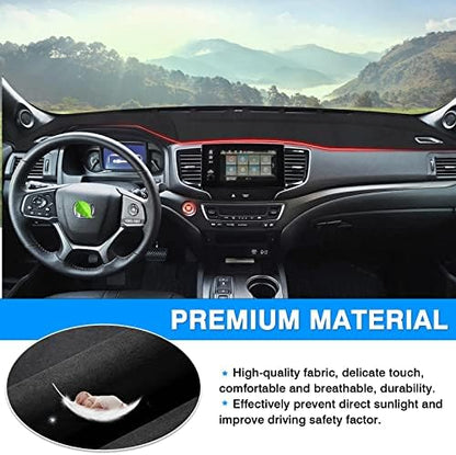 Autorder Dashboard Cover Mat for 2019-2025 Honda Passport / 2016-2022 Pilot / - Image 4