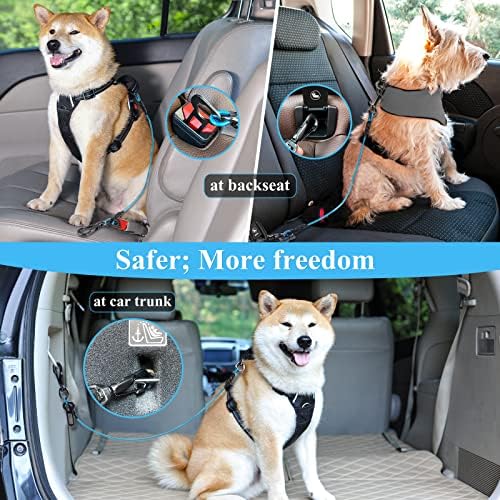 VIVAGLORY Dog Seatbelt Tuffbelt Dog Car Harness - Image 4
