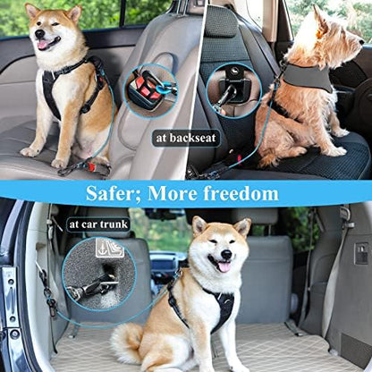 VIVAGLORY Dog Seatbelt Tuffbelt Dog Car Harness - Image 4