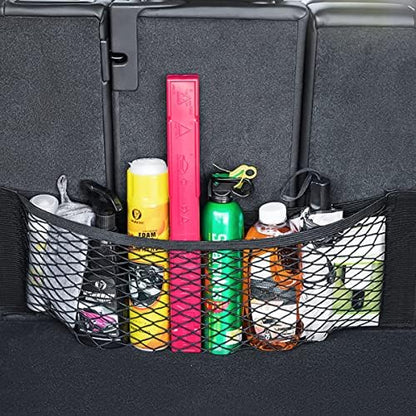 8sanlione Elastic Car Trunk Storage Net - Image 7