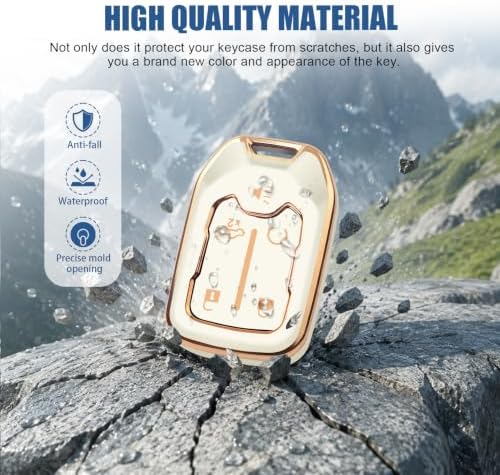 for GMC Key Fob Cover, 5 Buttons TPU Protection Case - Image 3