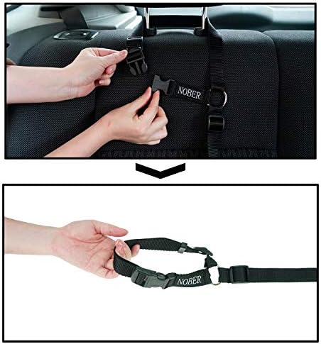 Pet Dog Cat Seat Belts, Car Headrest Restraint Adjustable Safety Leads Vehicle - Image 4