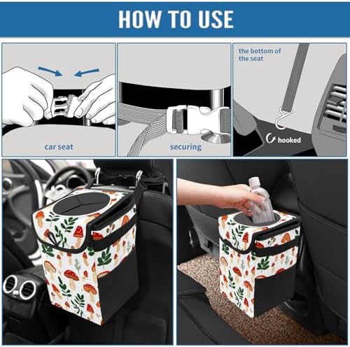 Car Trash Can – Multi-Purpose, Lightweight and Portable - Image 7