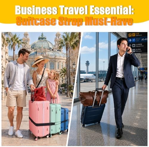 Luggage Straps Suitcases, Adjustable 3 PCS Storage Bag - Image 7