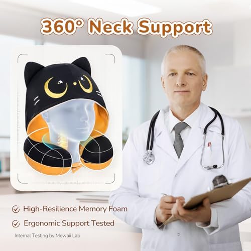 Mewaii Kids Travel Neck Pillow, Airplane Pillow - Image 3