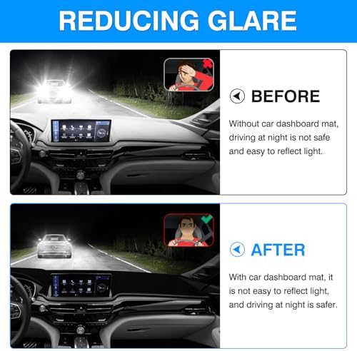 Autorder Dashboard Cover Mat for 2025 2026 Acura MDX Accessories Dash Cover - Image 4