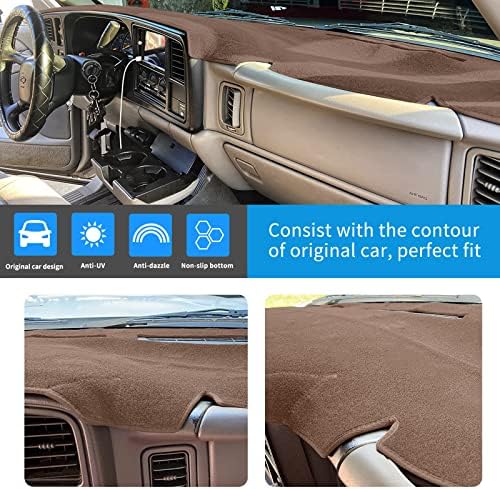Dashboard Cover for Chevrolet Silverado 1500 2500 3500 1999-2006 Avalanche - Image 3
